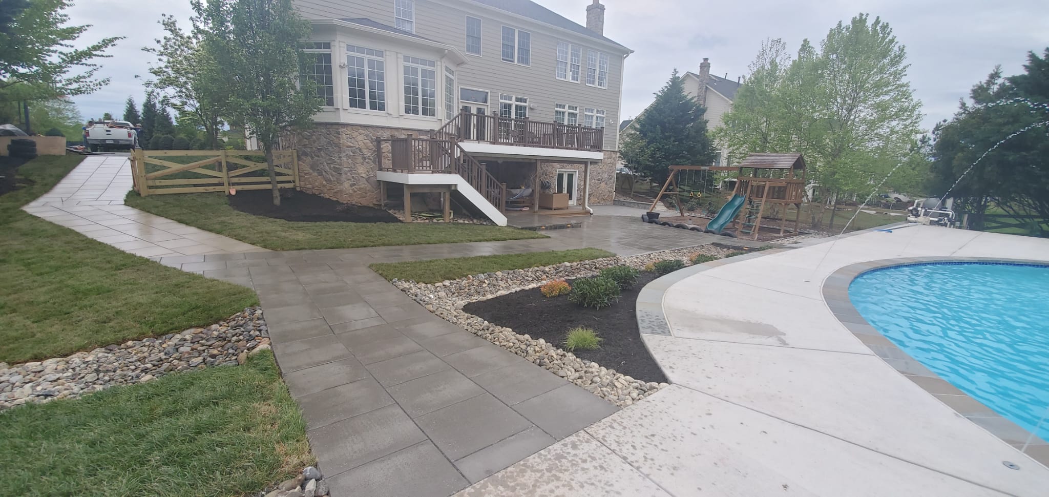 Whole-property outdoor transformation